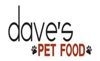 Dave's Pet Food Logo.